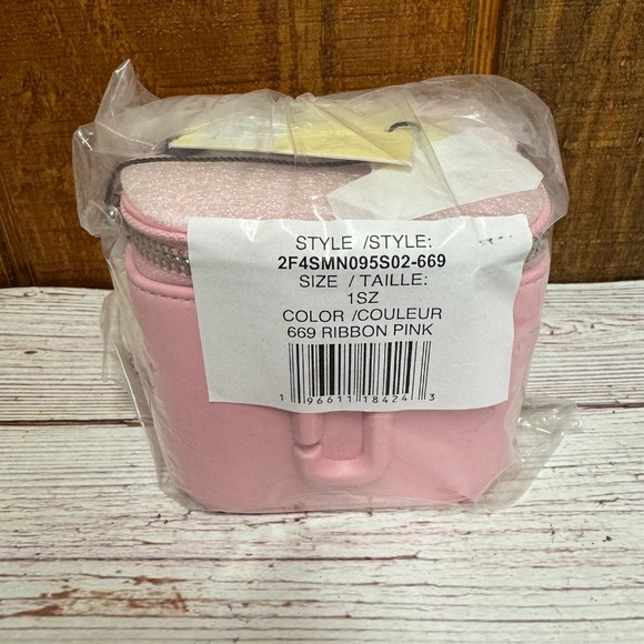 Marc Jacobs Leather Mini Vanity Crossbody Bag - Ribbon Pink - Picture 12 of 12